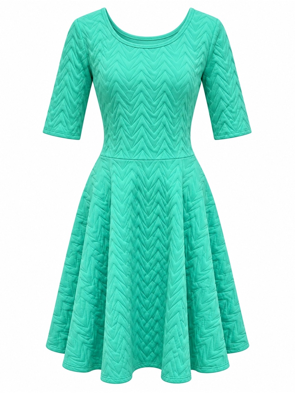 LuLaRoe Sea Green/Teal Fit & Flare Dress – NWT